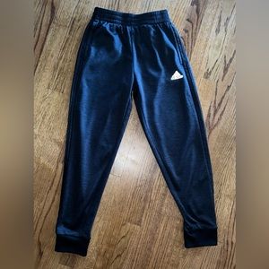 Adidas boy’s joggers, size YM (10-12), 100% polyester, good condition